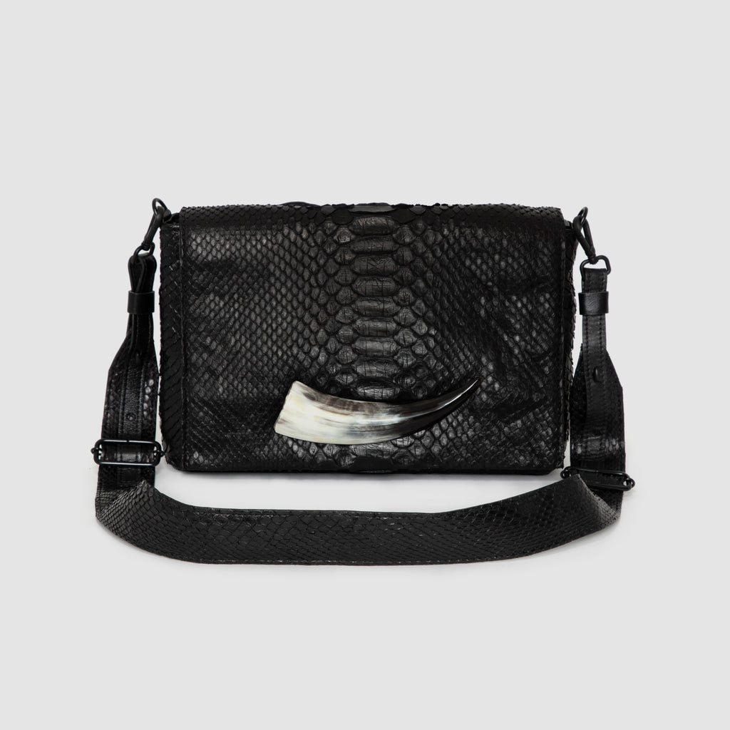 Bolsa Pau-Brasil Couro Python