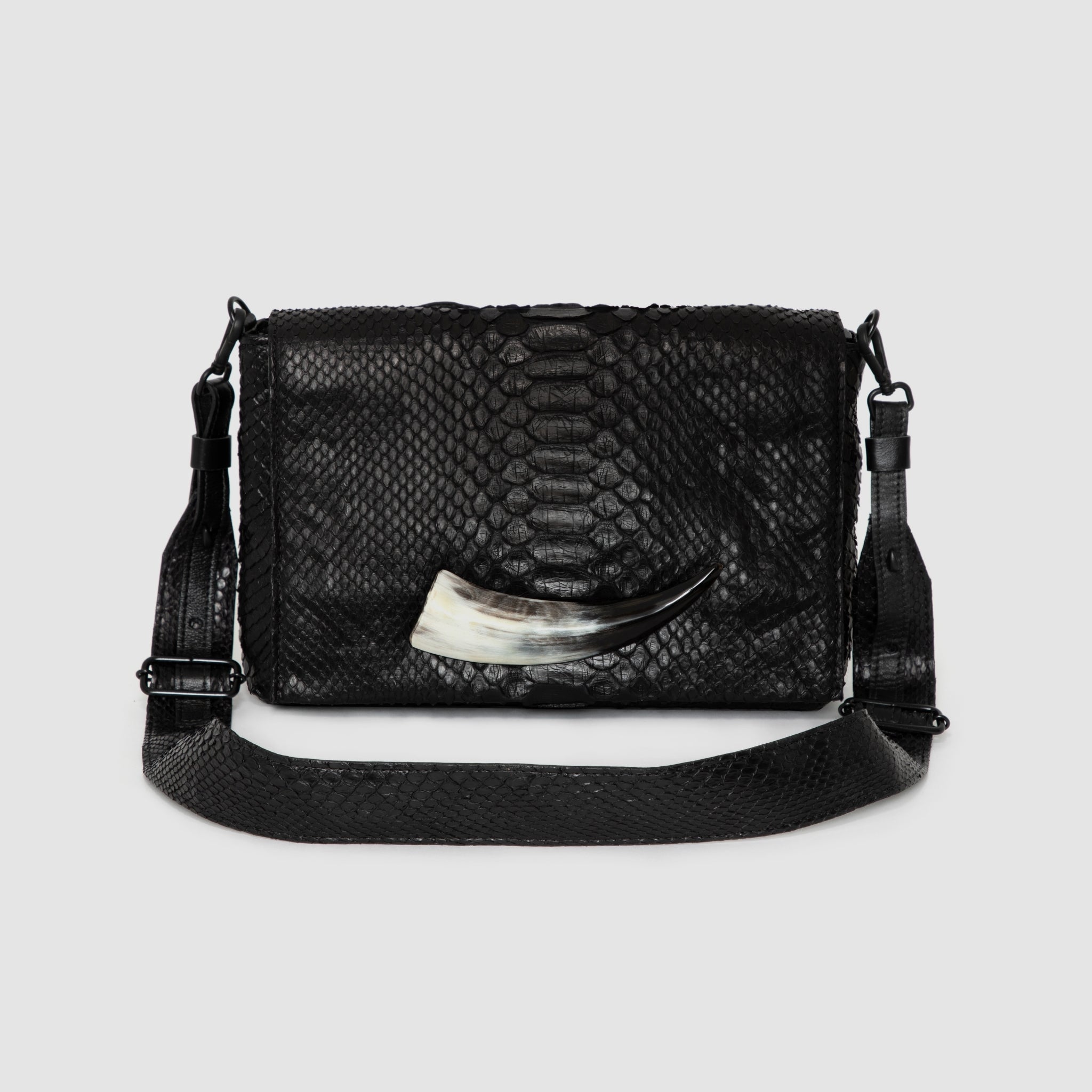 Bolsa Pau-Brasil Couro Python