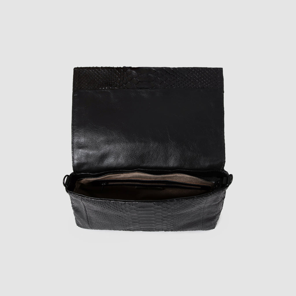 Bolsa Pau-Brasil Couro Python