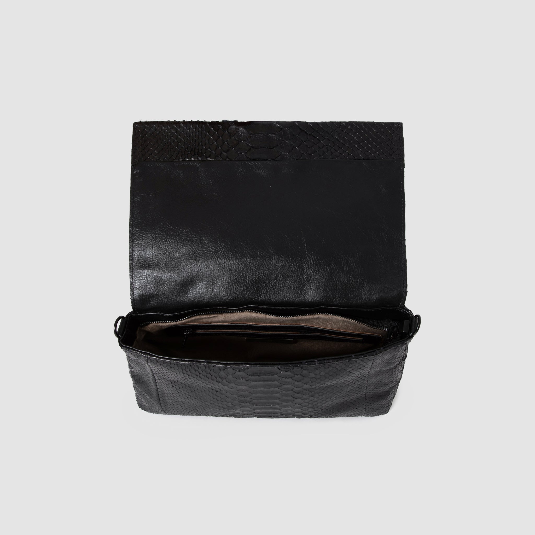 Bolsa Pau-Brasil Couro Python