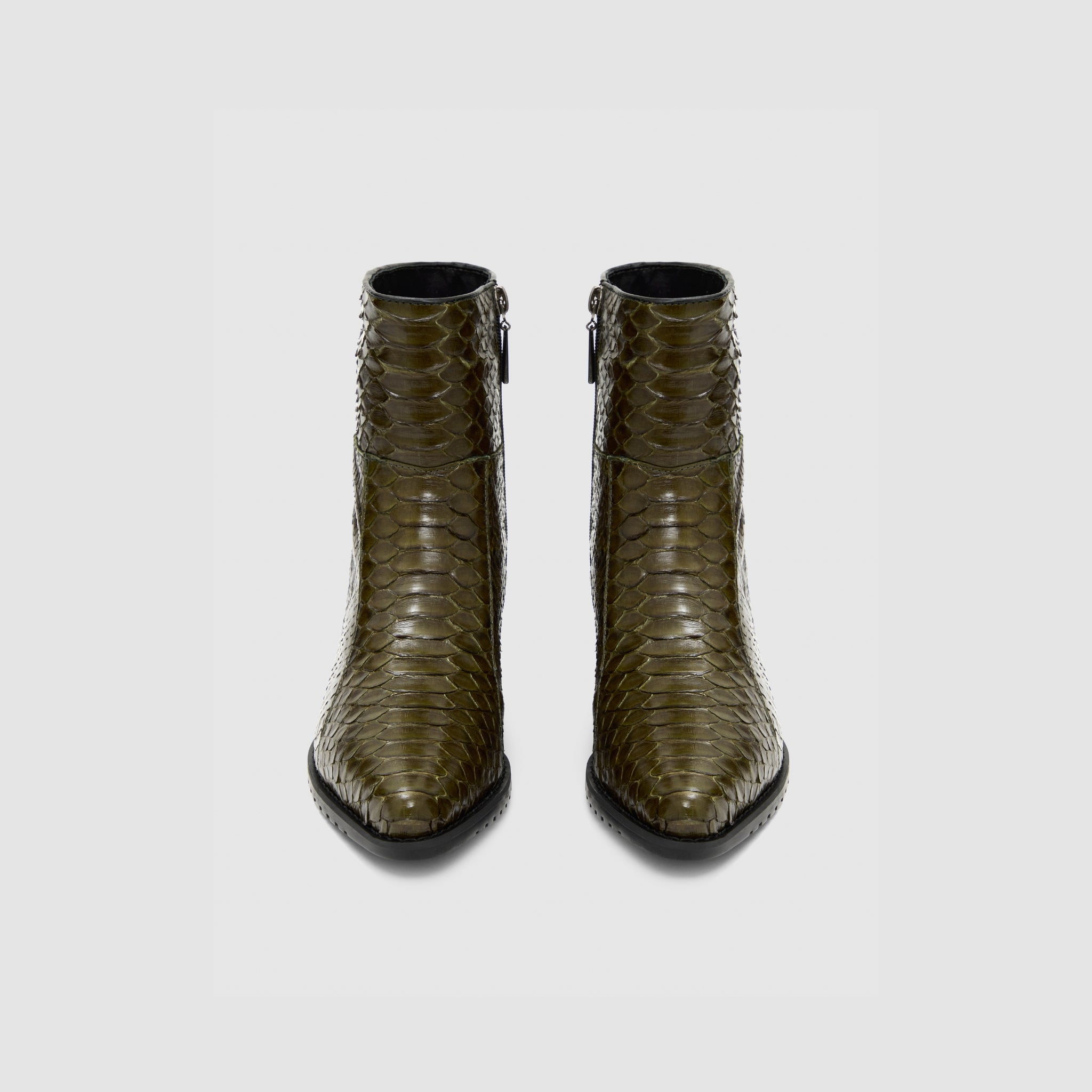 Bota Clássica Couro Python