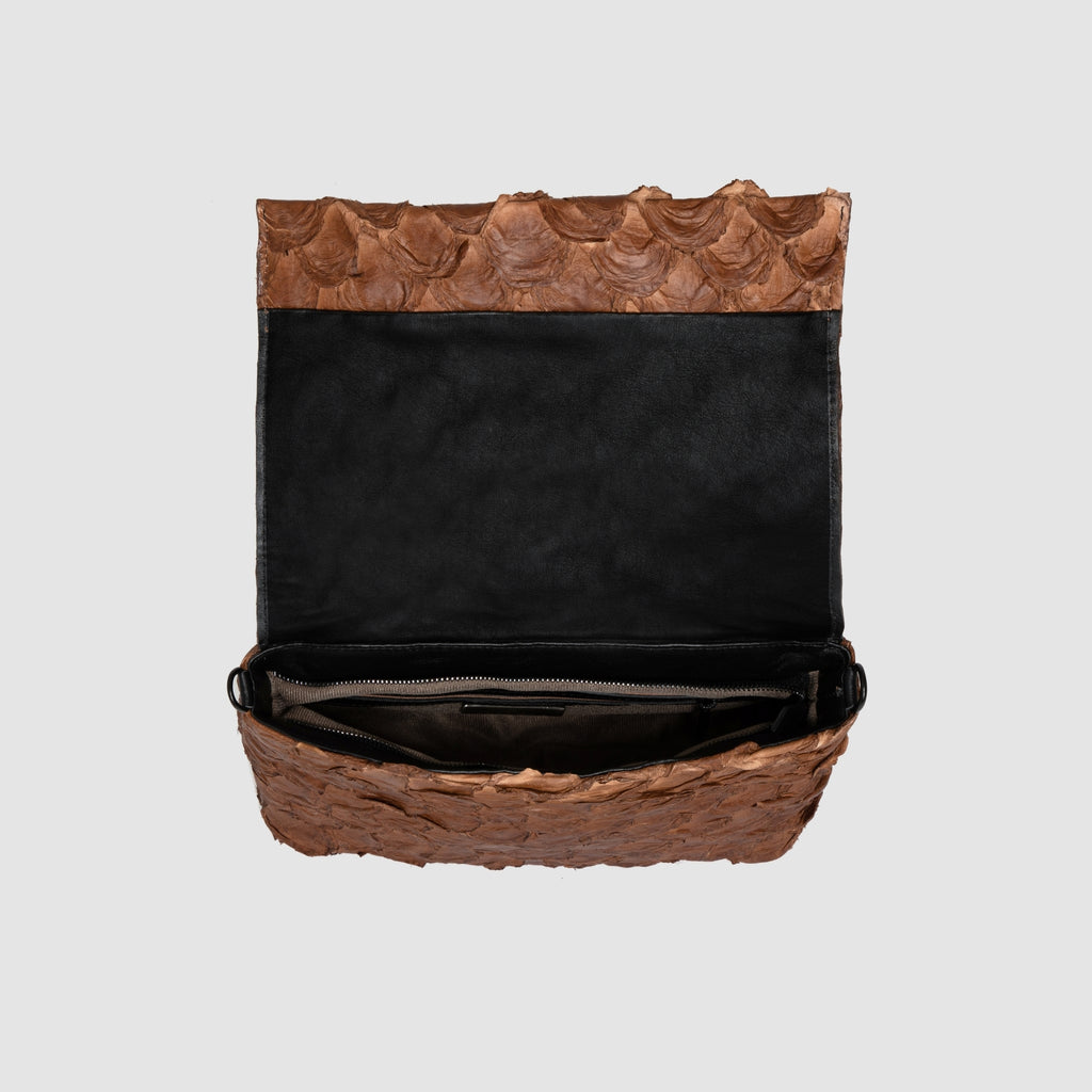 Bolsa Pau-Brasil Couro Pirarucu