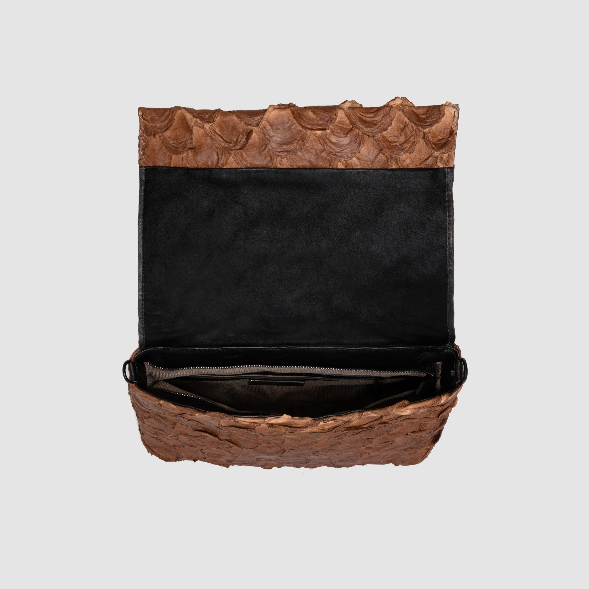 Bolsa Pau-Brasil Couro Pirarucu