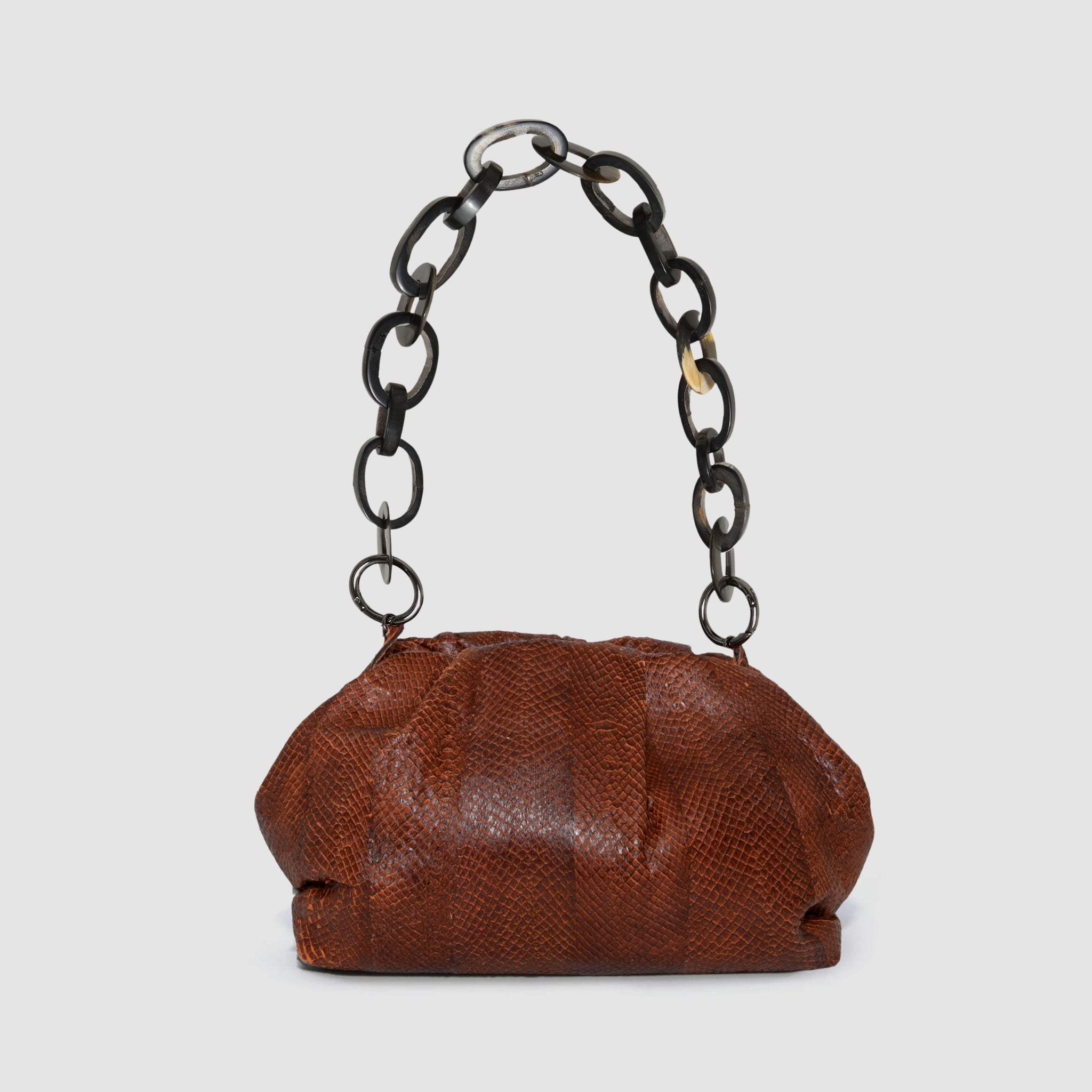 Bolsa Guanandi Couro Salmão