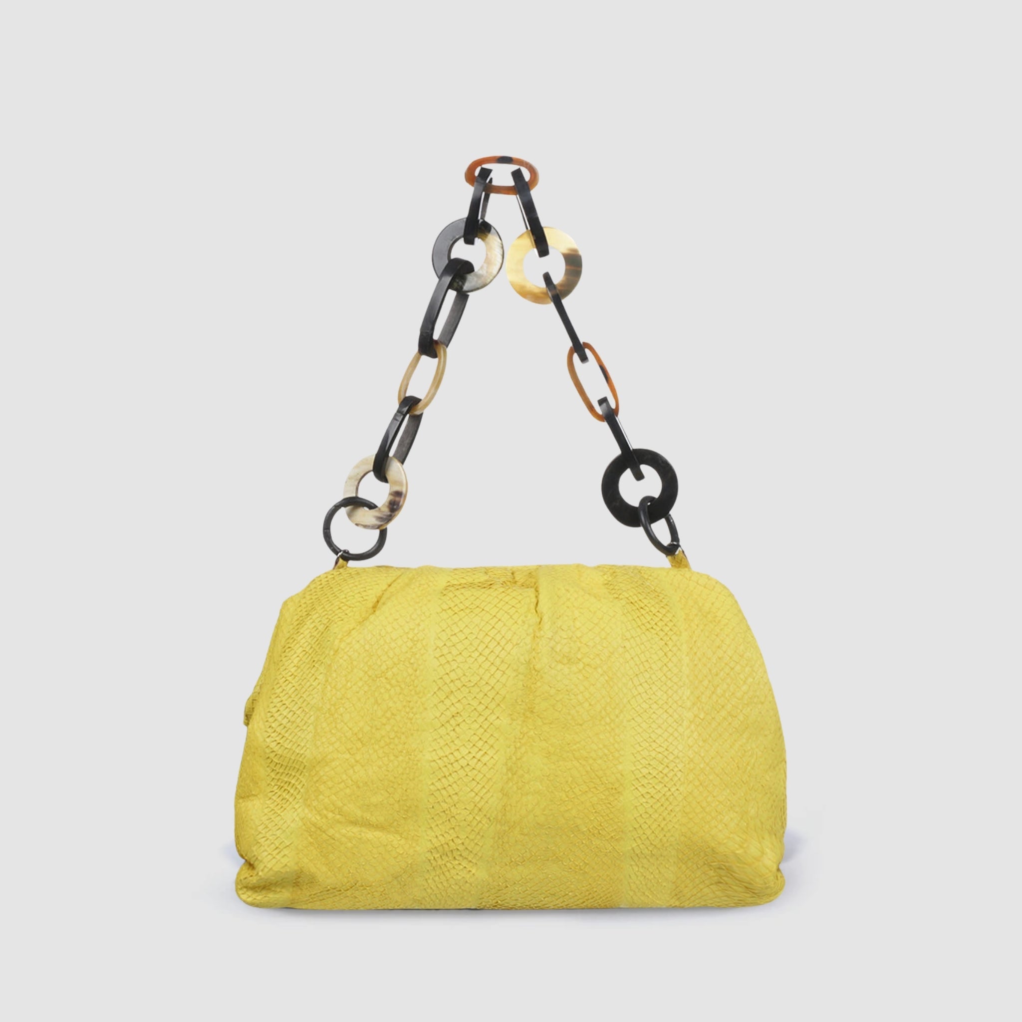 Bolsa Guanandi Couro Salmão
