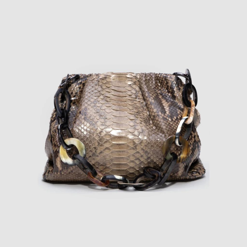 Bolsa Guanandi Couro Python