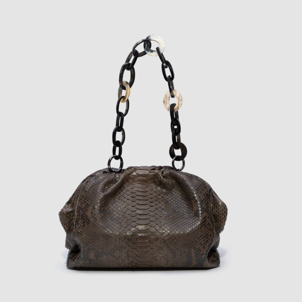 Bolsa Guanandi Couro Python