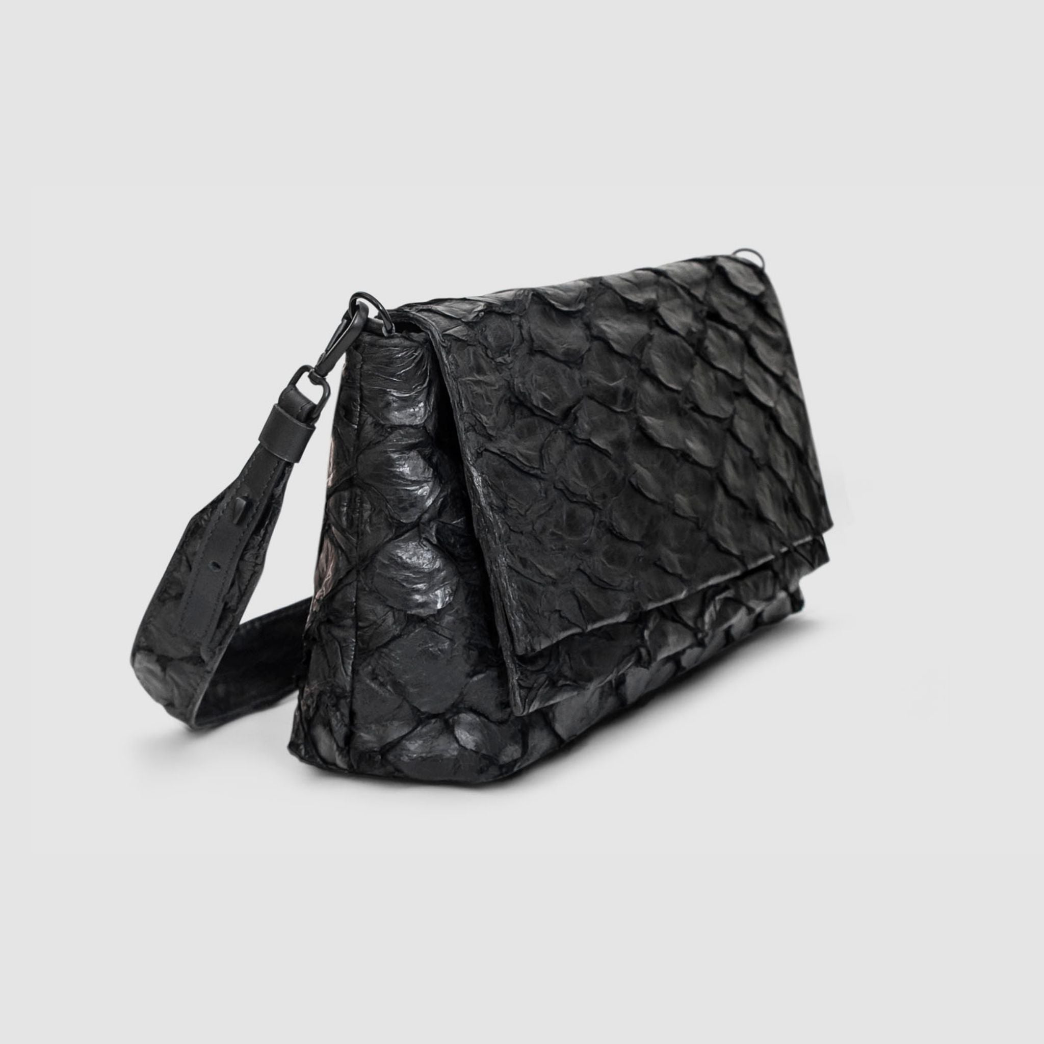 Bolsa Marajó Couro Pirarucu