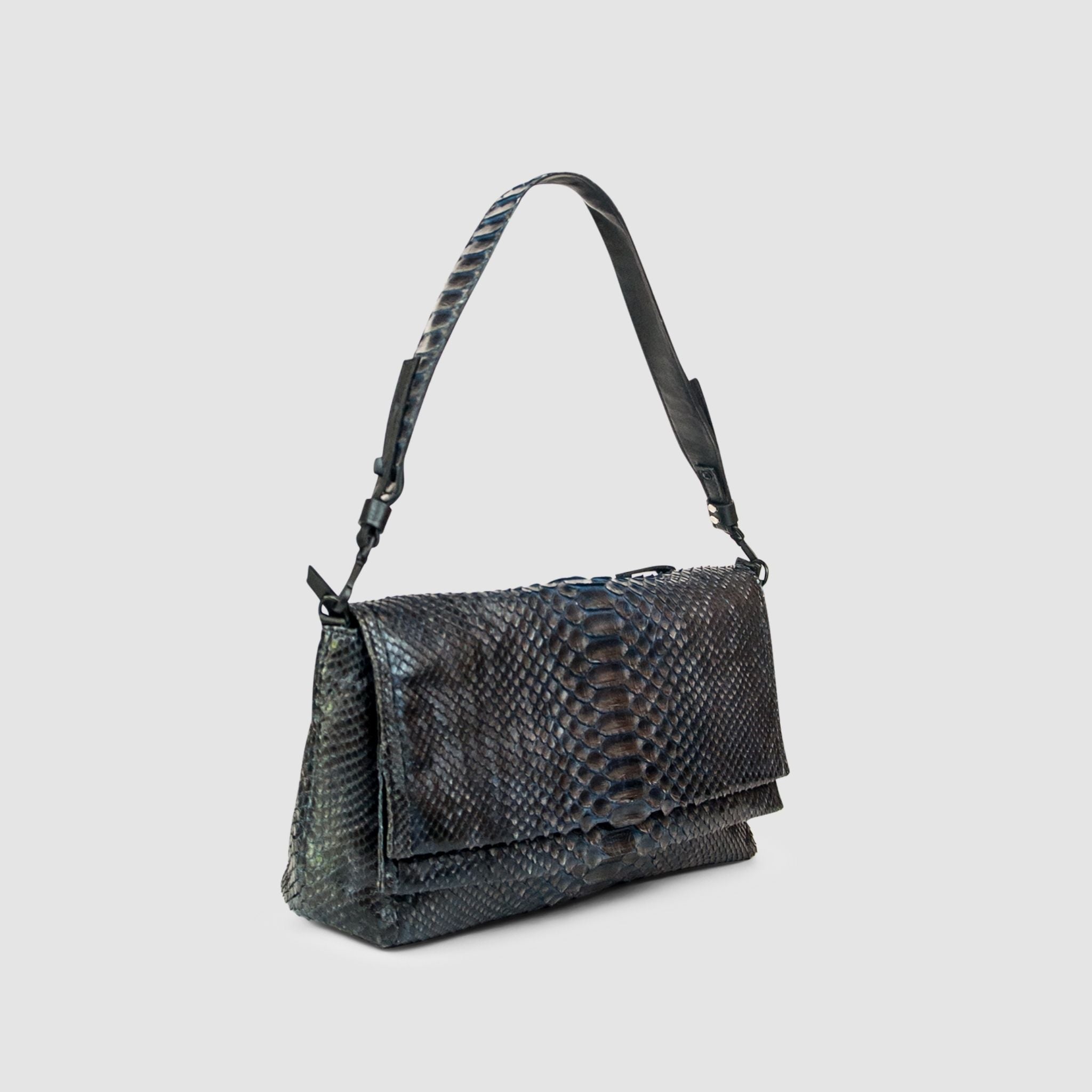Bolsa Marajó Couro Python
