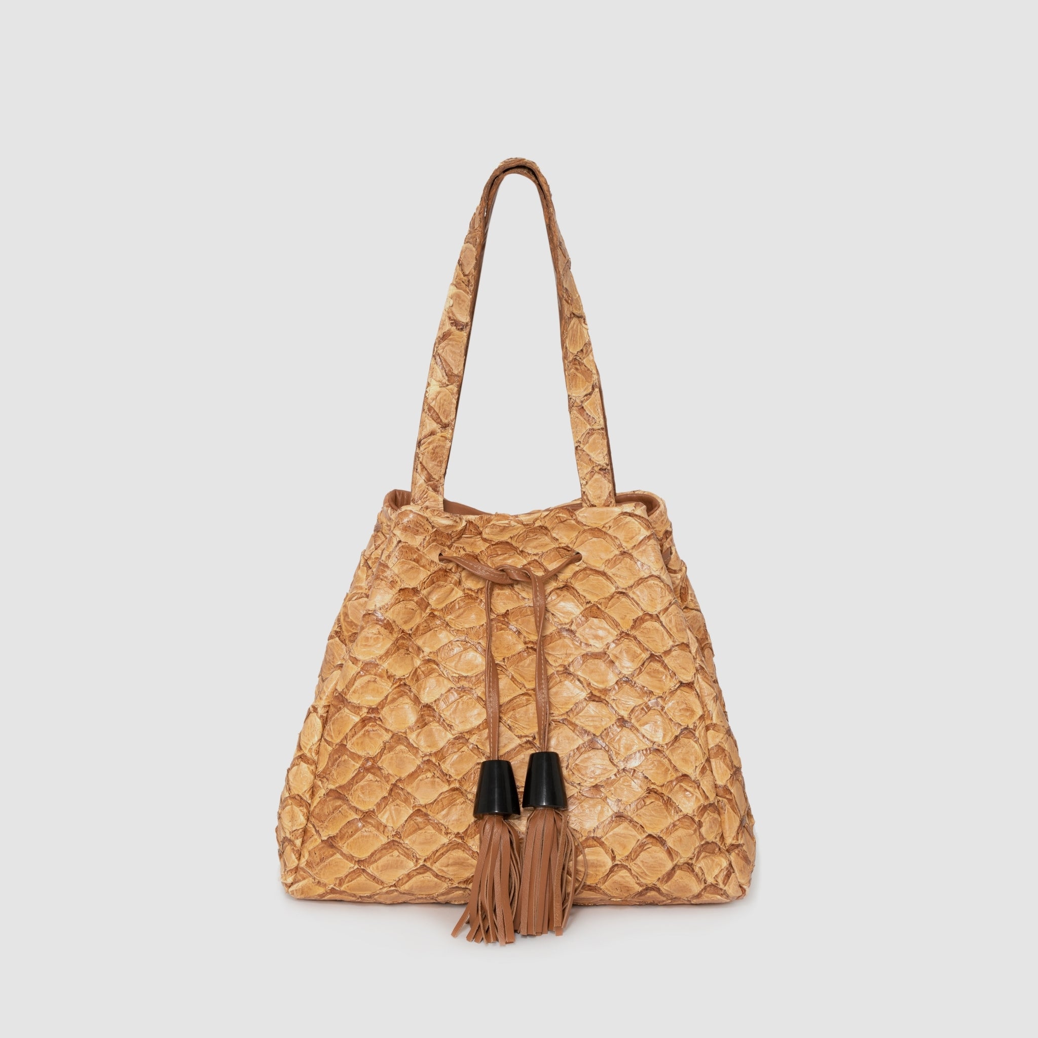 Bolsa Mocajuba Couro Pirarucu