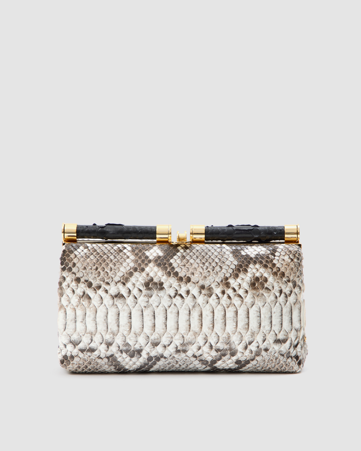 Clutch Ariramba Couro Python