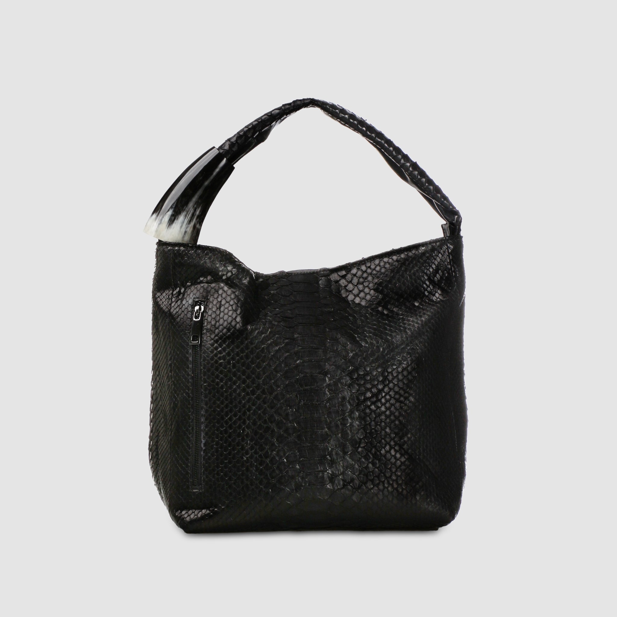 Bolsa Poconé Couro Python