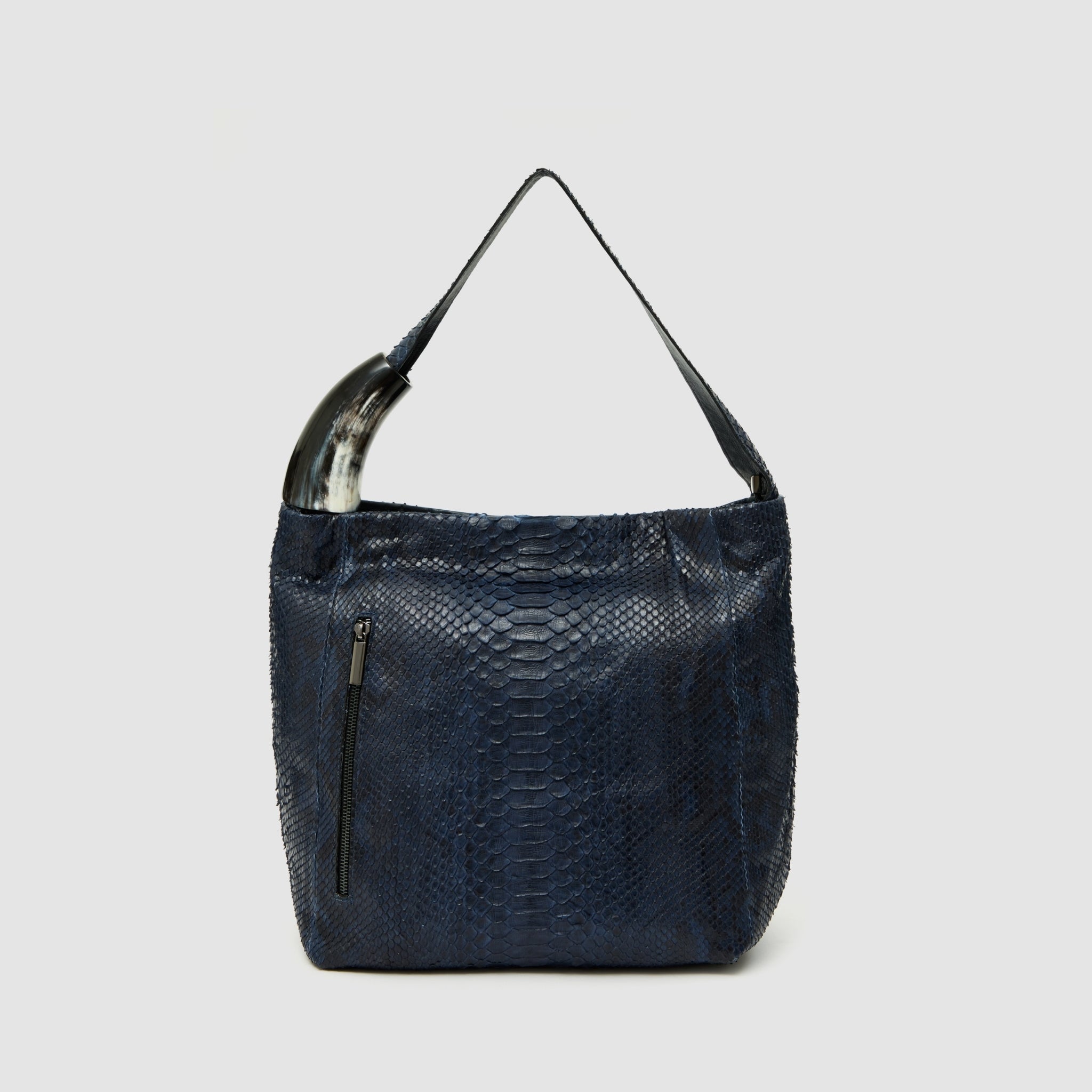 Bolsa Poconé Couro Python