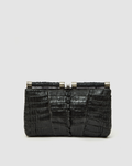 Clutch Ariramba Couro de Jacaré