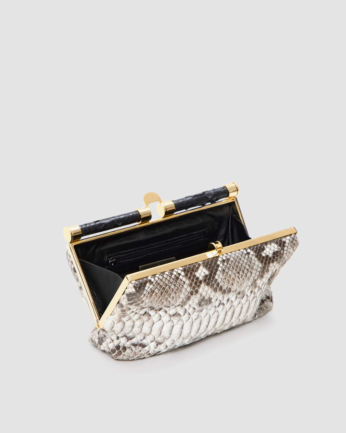 Clutch Ariramba Couro Python