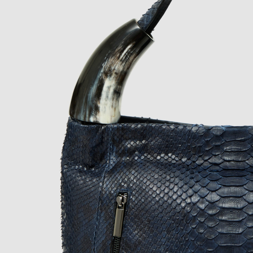 Bolsa Poconé Couro Python