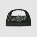 Bolsa Harpia Couro Python