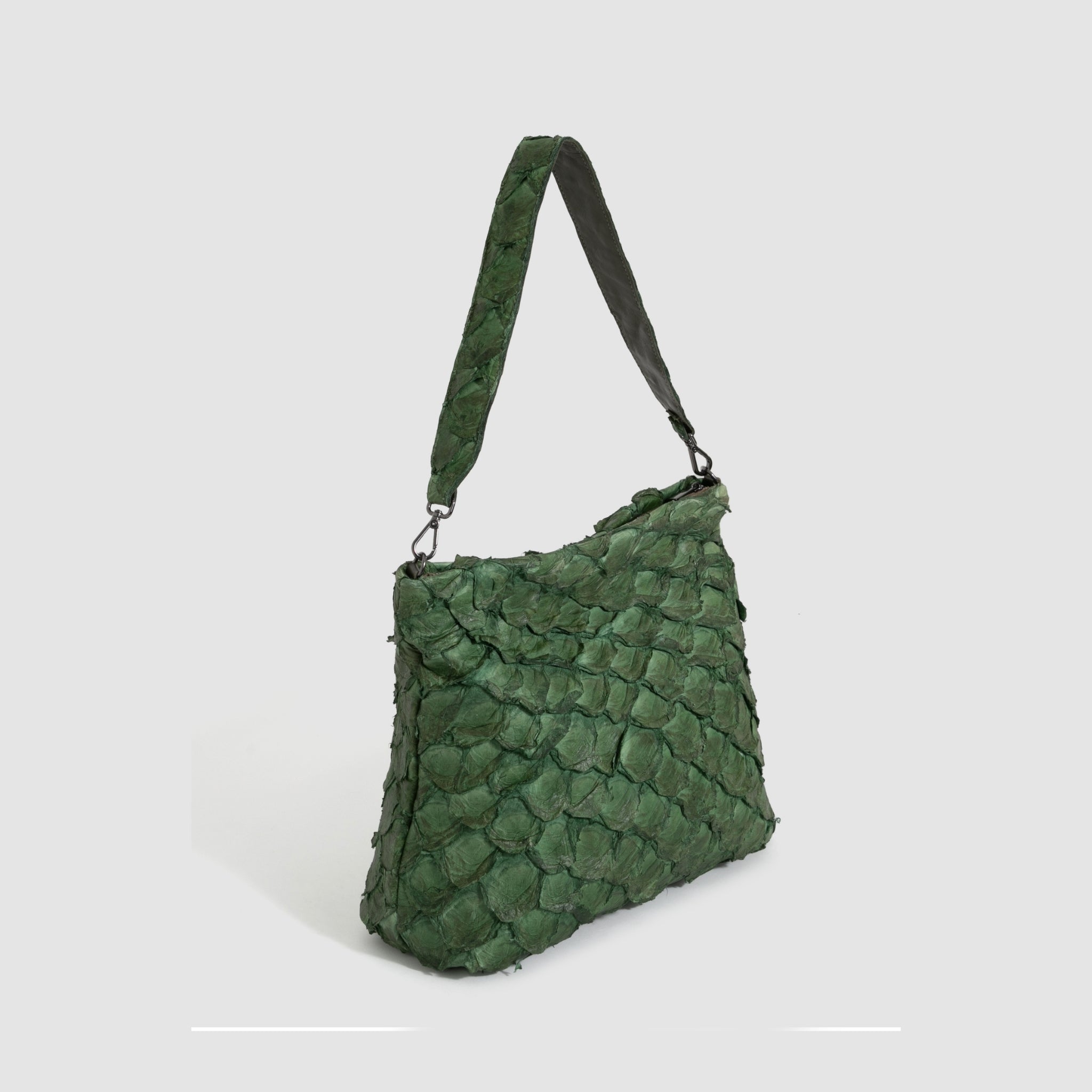Bolsa Mochila Couro Pirarucu