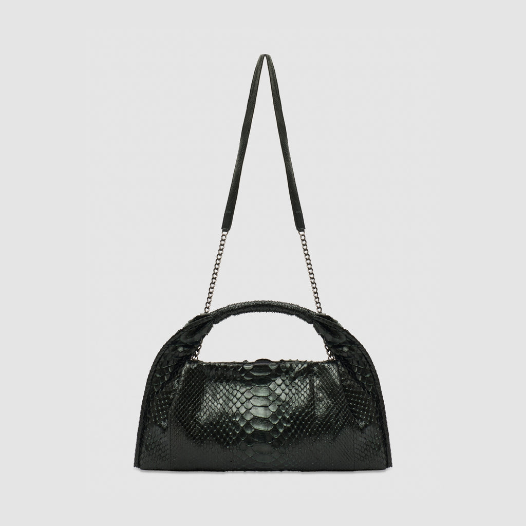 Bolsa Harpia Couro Python