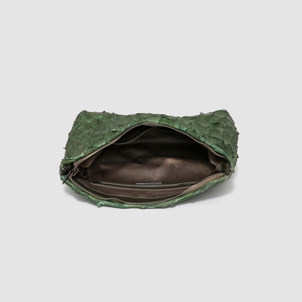 Bolsa Mochila Couro Pirarucu