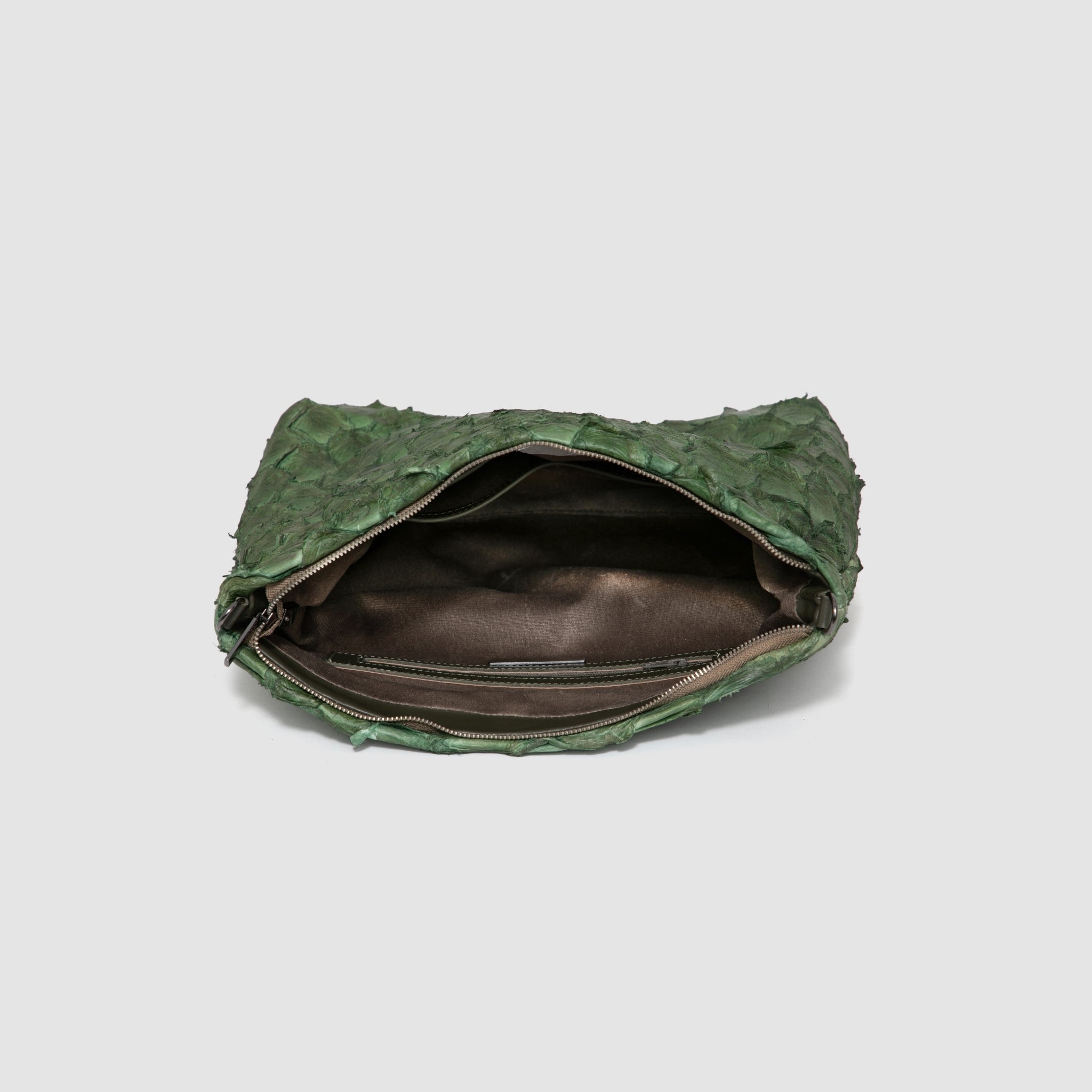 Bolsa Mochila Couro Pirarucu