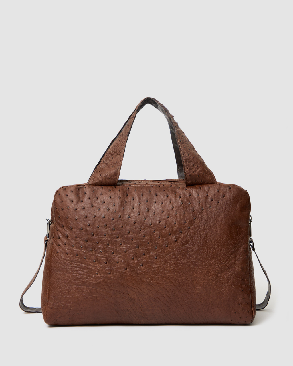 Bolsa Cujubi Couro Avestruz