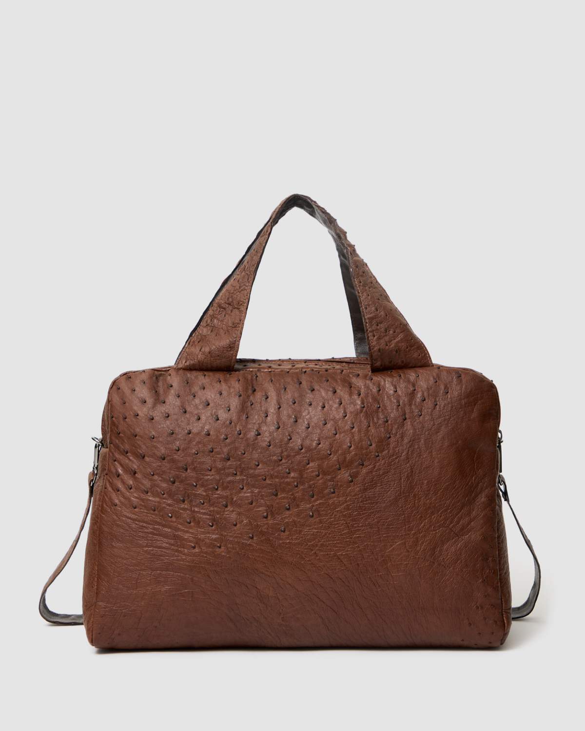 Bolsa Cujubi Couro Avestruz
