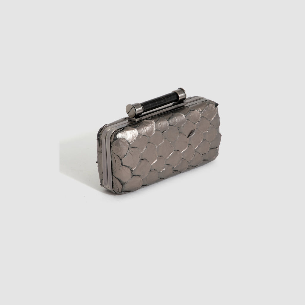 Clutch Aracá Couro Pirarucu