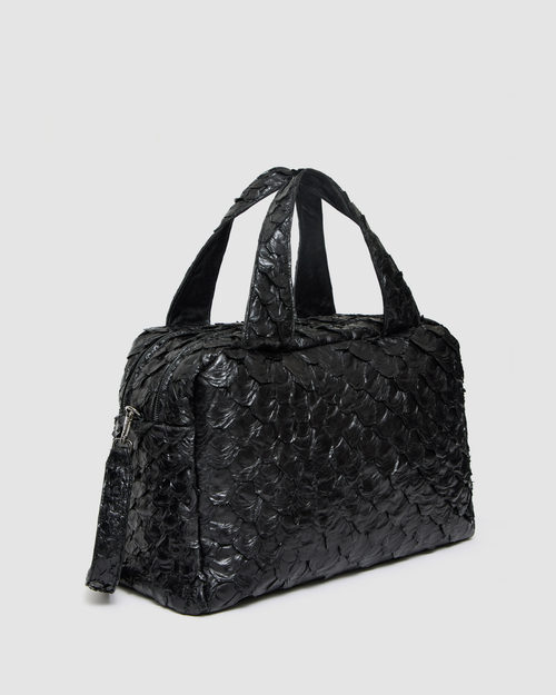 Bolsa Cujubi Couro Pirarucu