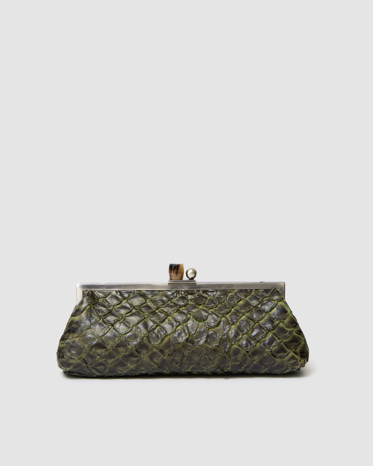 Clutch Mutum Couro Pirarucu