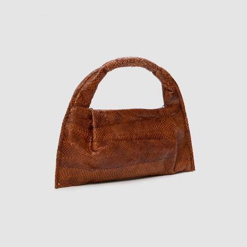 Bolsa Harpia Couro Salmão