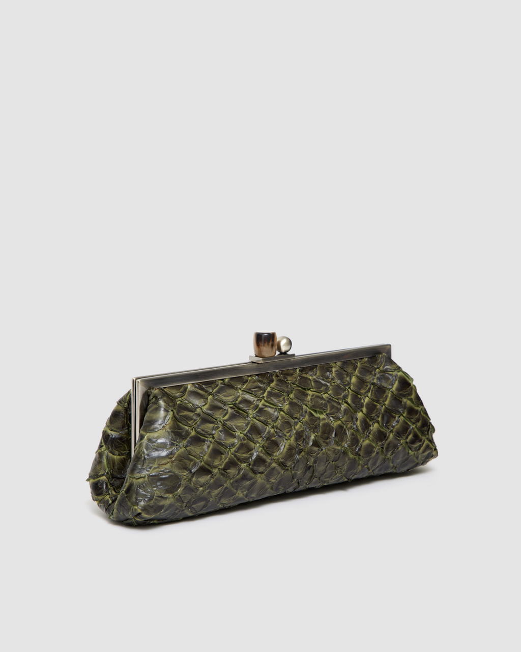 Clutch Mutum Couro Pirarucu