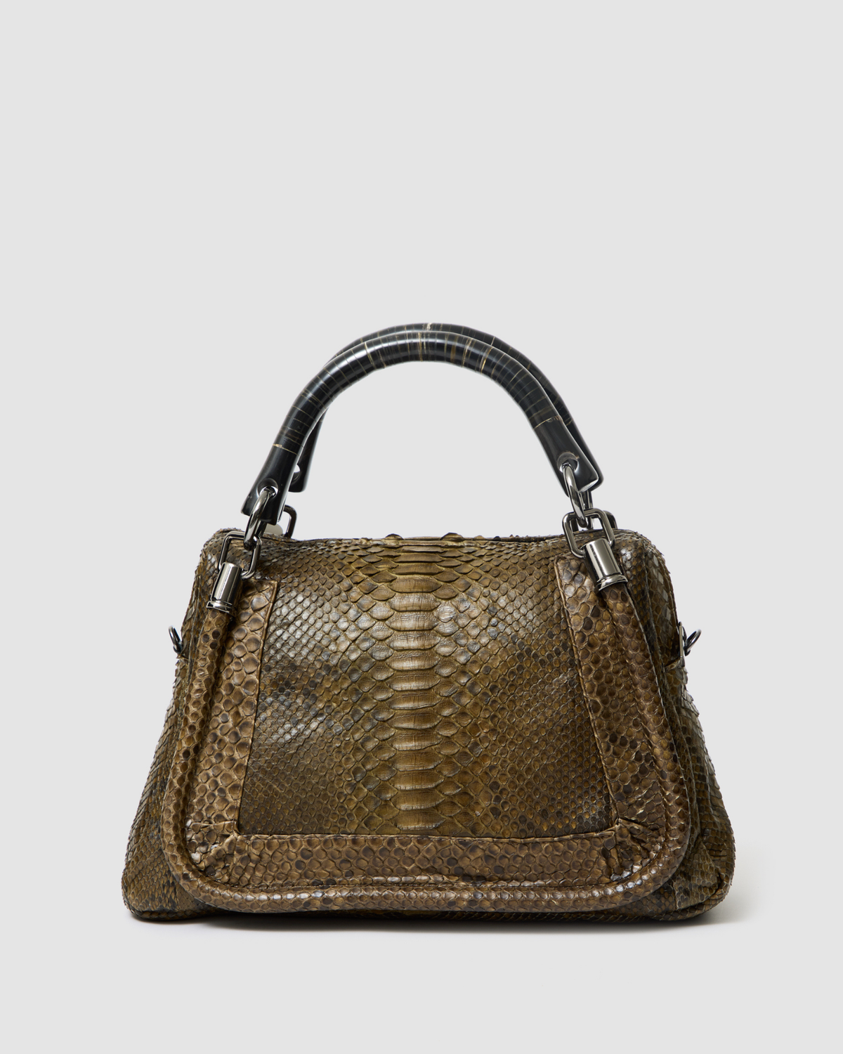 Bolsa Maú Couro Python