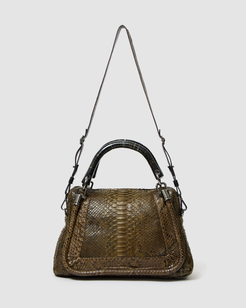 Bolsa Maú Couro Python
