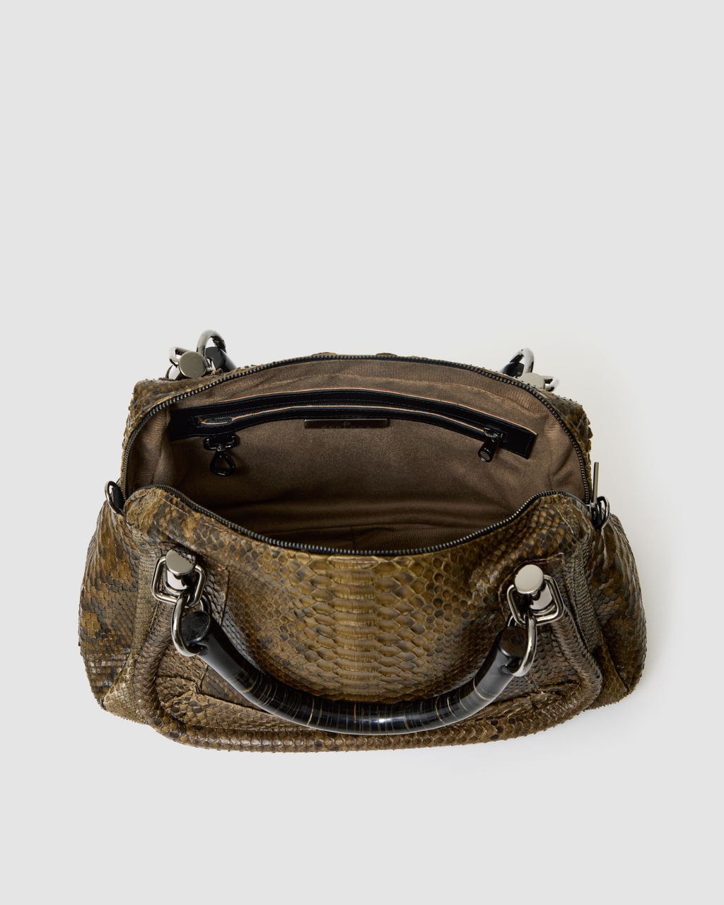 Bolsa Maú Couro Python