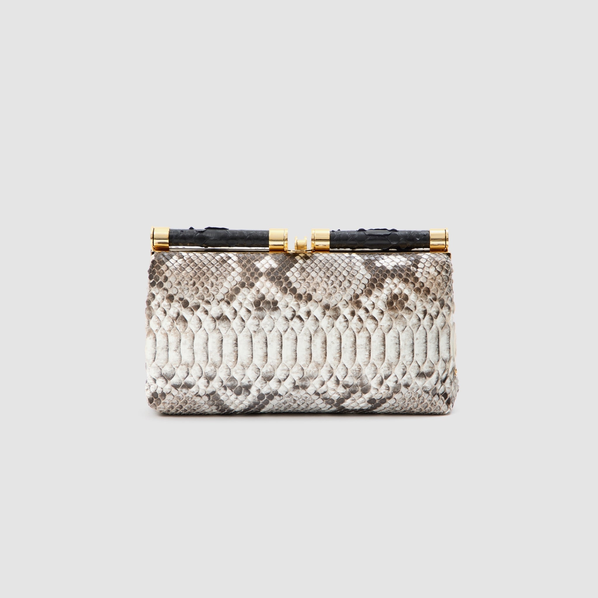 Clutch Ariramba Couro Python