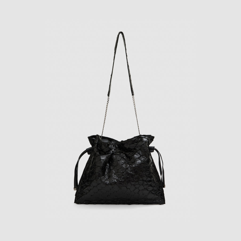 Bolsa Nina Couro Pirarucu