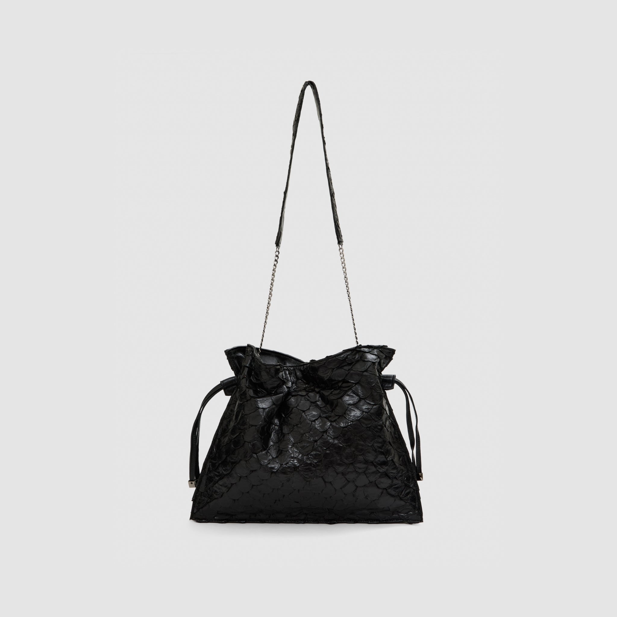Bolsa Nina Couro Pirarucu