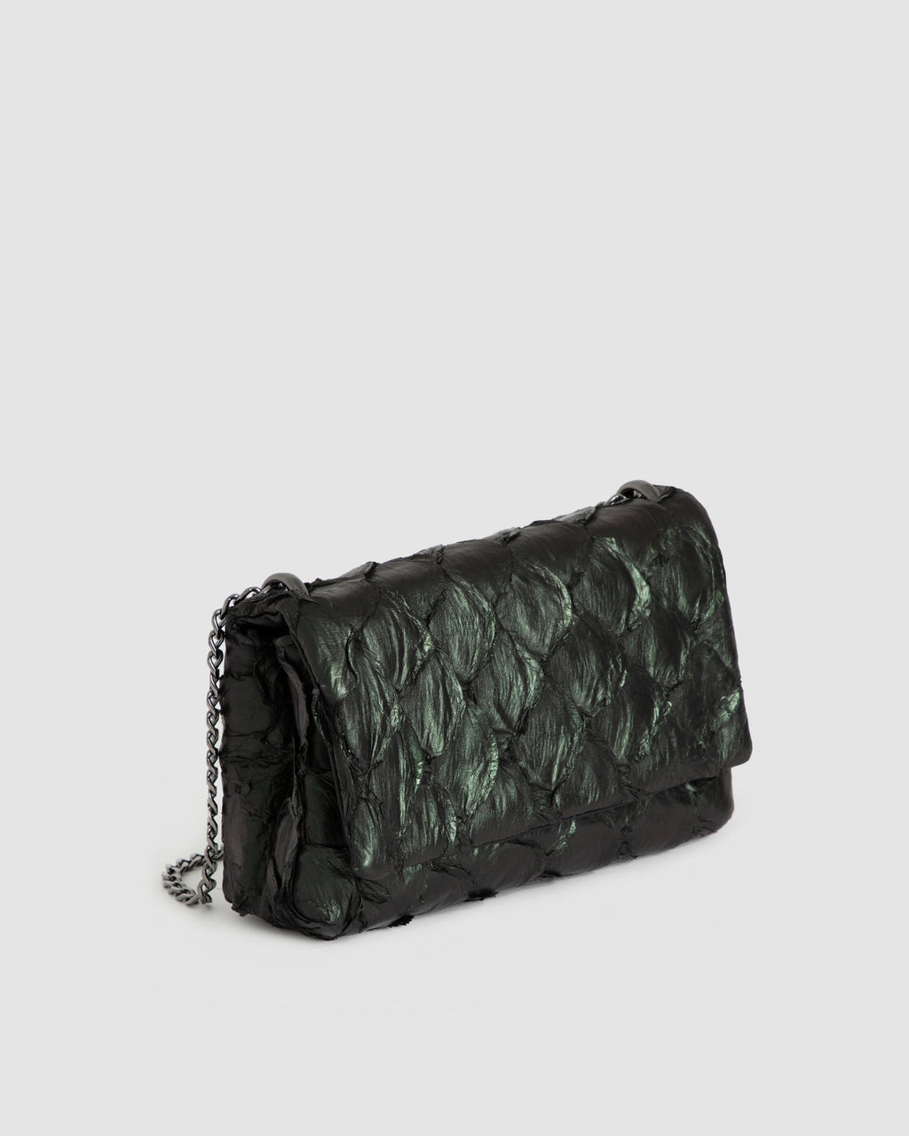Bolsa Paricá Couro Pirarucu