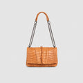 Bolsa Paricá Couro Jacaré