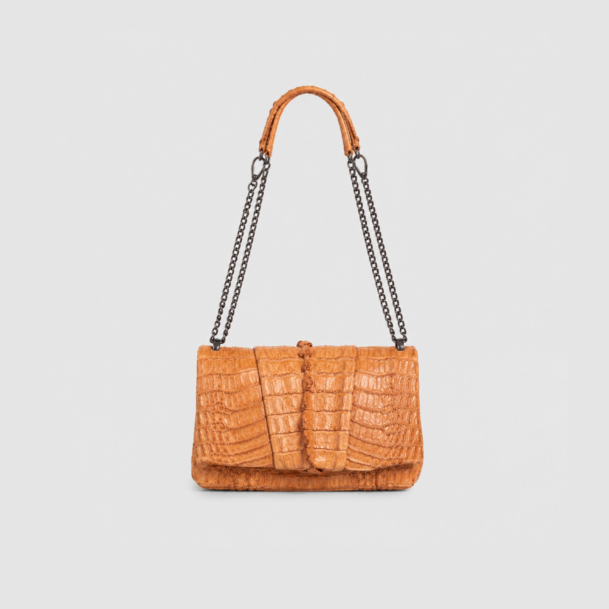 Bolsa Paricá Couro Jacaré
