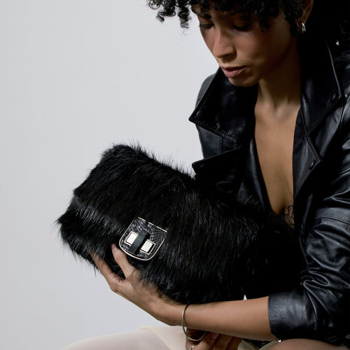 Bolsa Dalí Couro Nutria