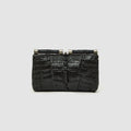 Clutch Ariramba Couro de Jacaré