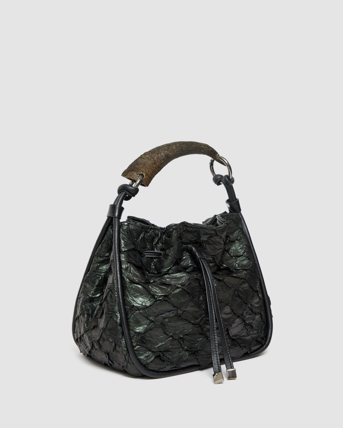 Bolsa Uirapuru Couro Pirarucu