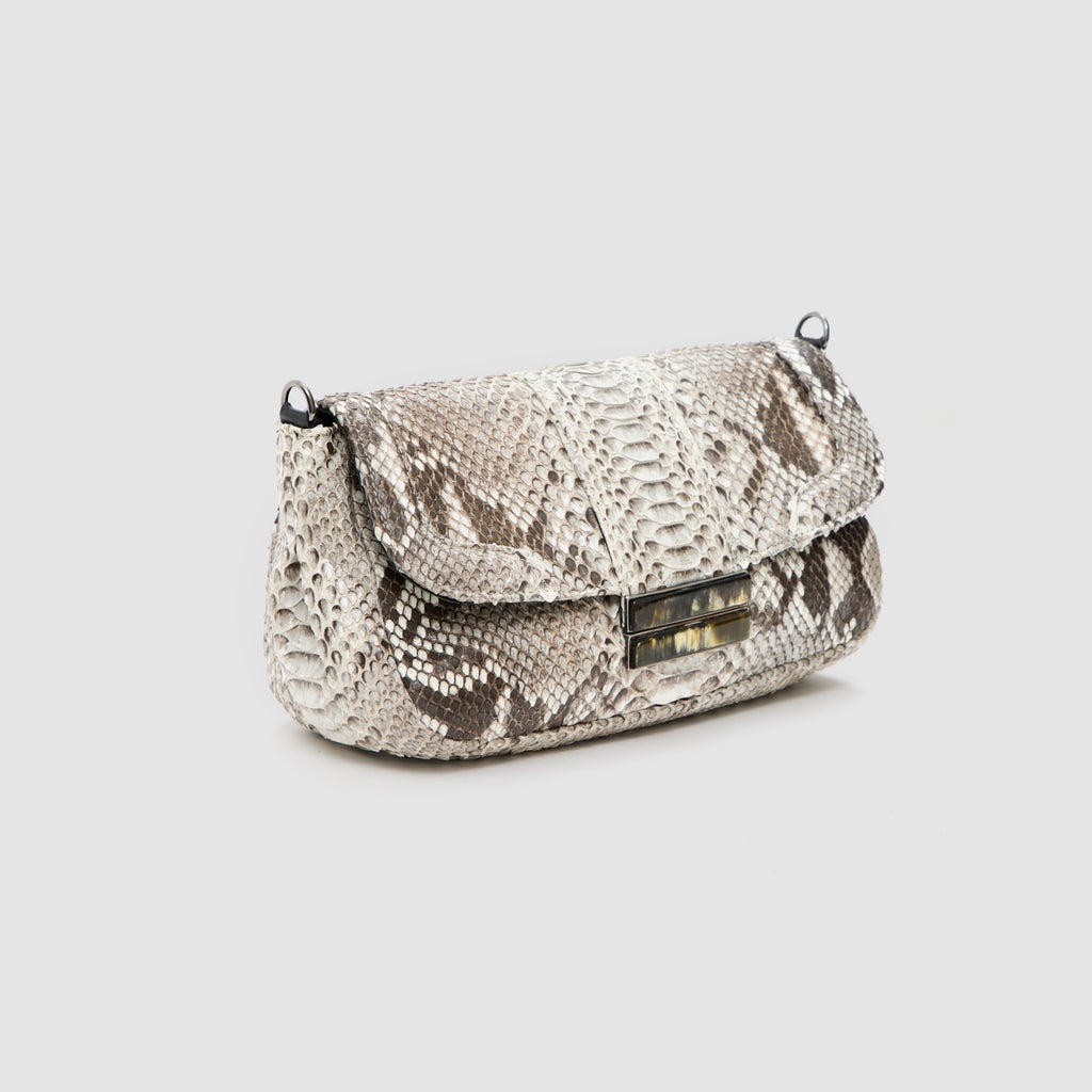 Bolsa Tuane Couro Python