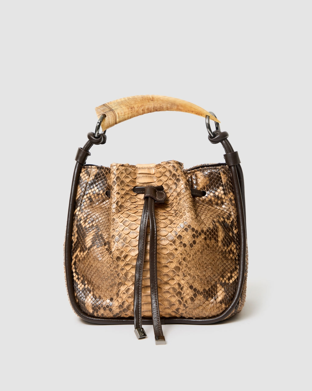 Bolsa Uirapuru Couro Python