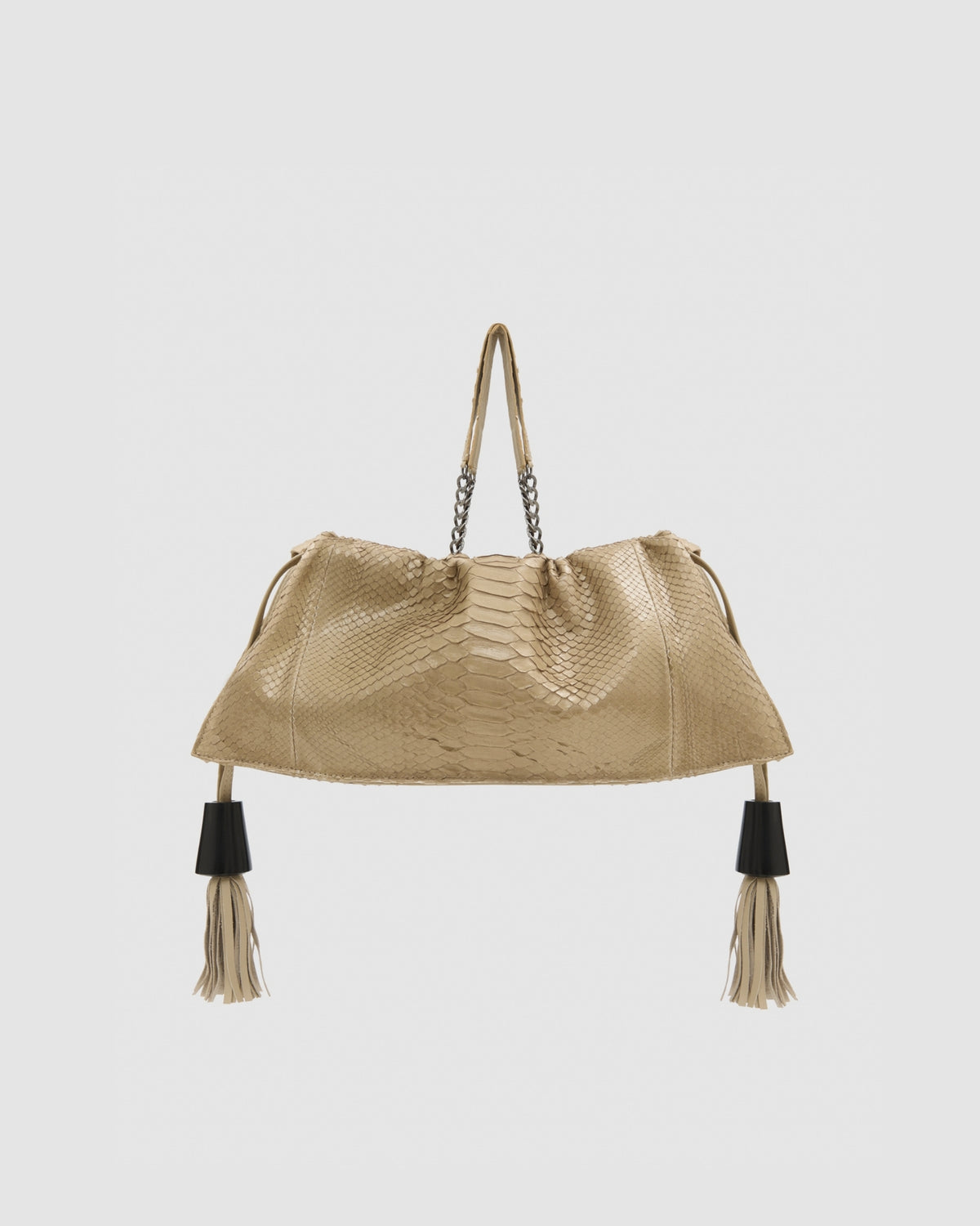Bolsa Vinci Couro Python