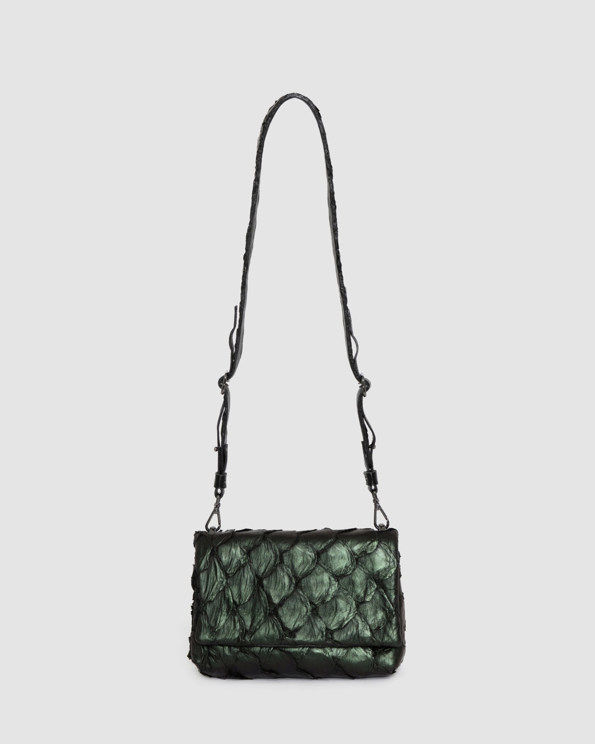 Bolsa Paricá Couro Pirarucu