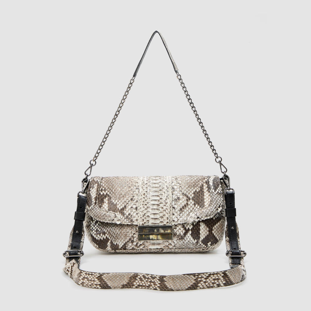 Bolsa Tuane Couro Python