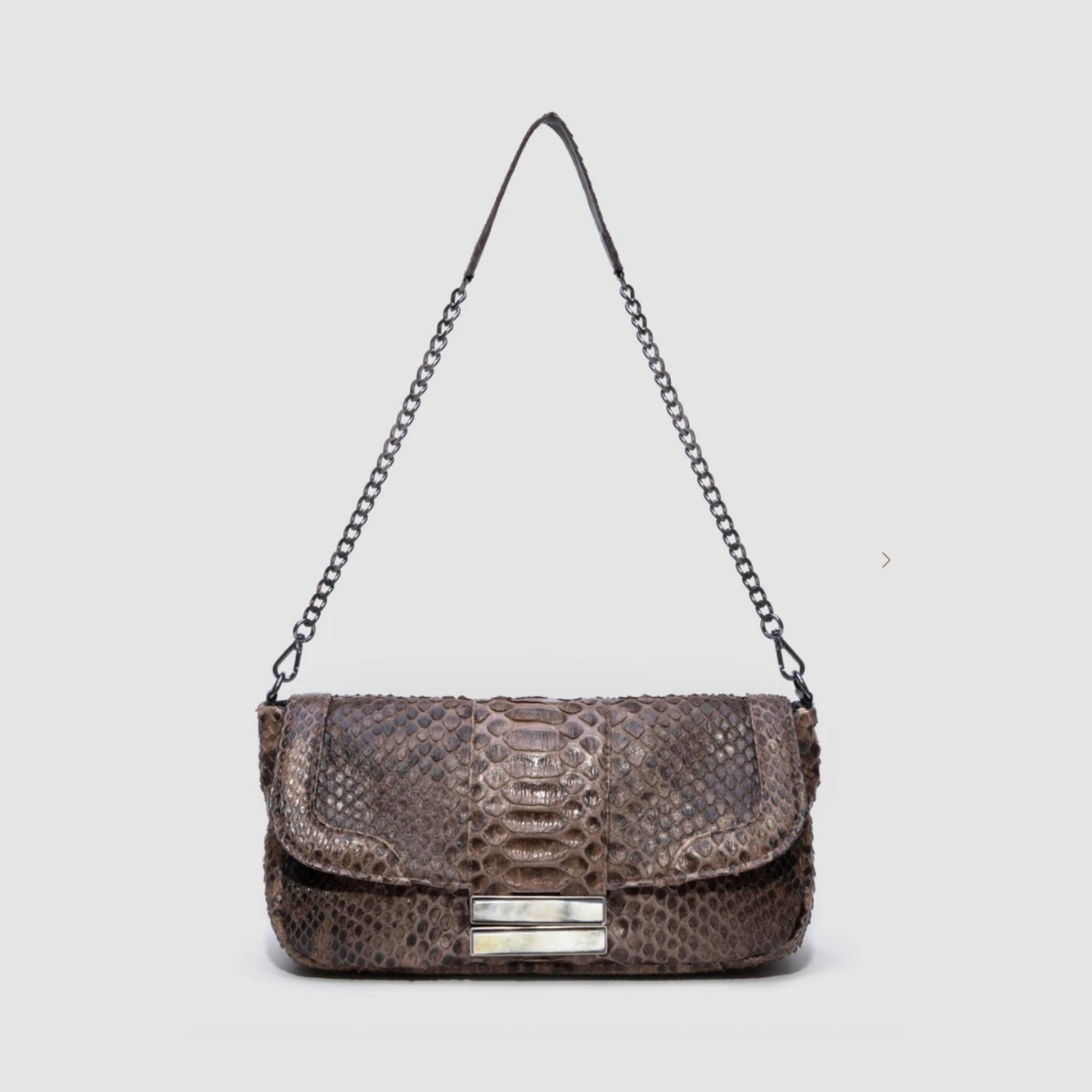 Bolsa Tuane Couro Python